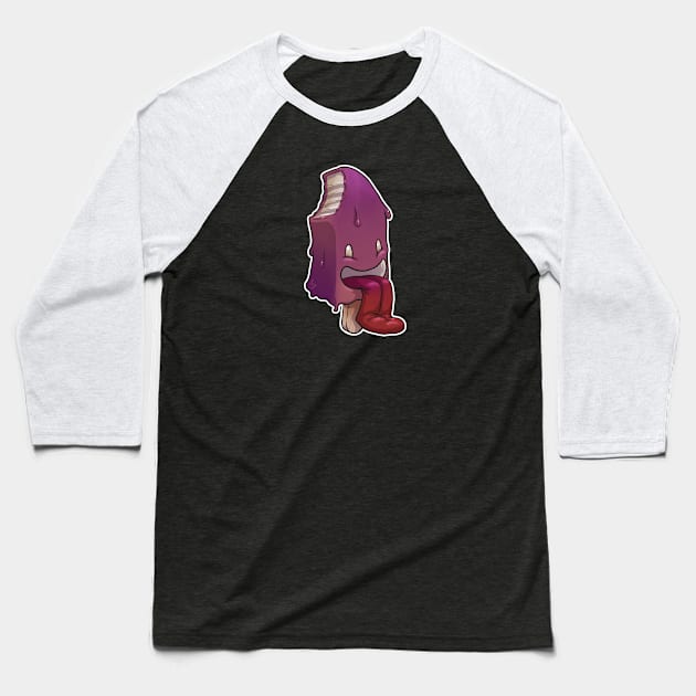 Ice Cream 01 Baseball T-Shirt by ideo